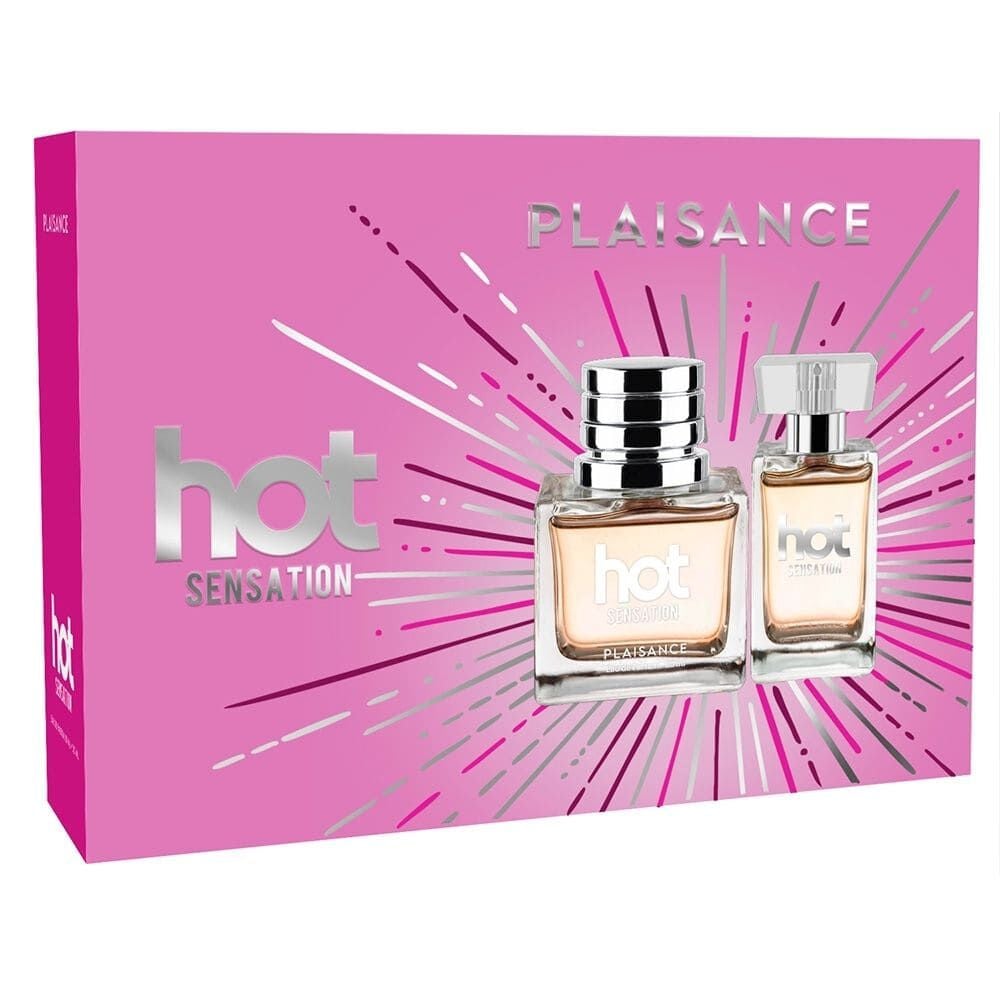 Set Perfume Mujer Hot Sensation Edp + Miniatura