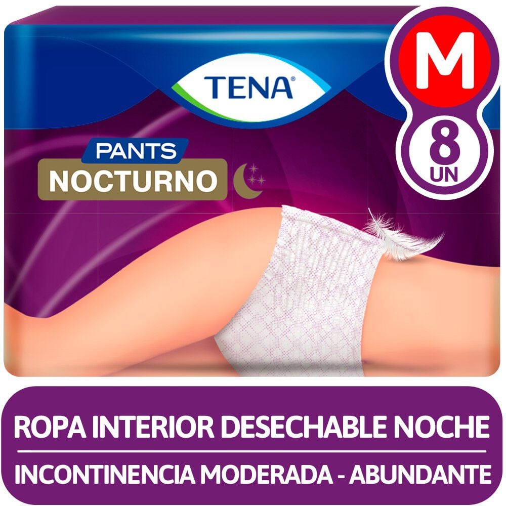 Ropa Interior Desechable Pants S/M Nocturno X8