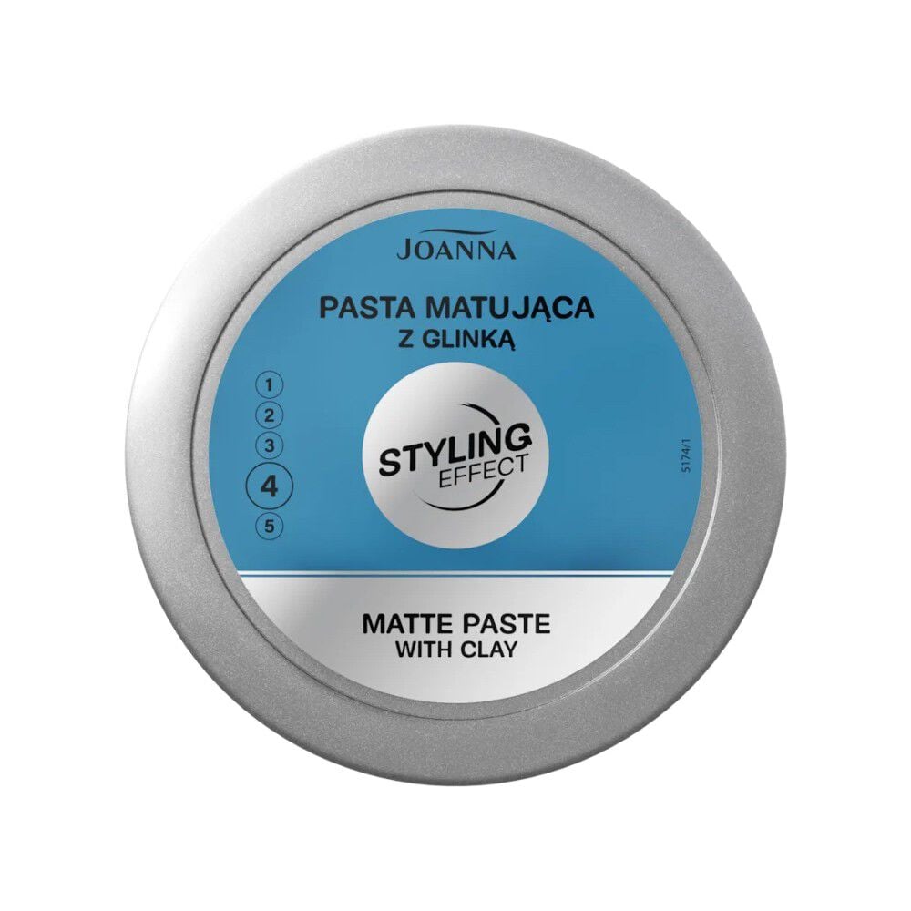 Pasta capilar con arcilla efecto mate fijación extra fuerte 100gr