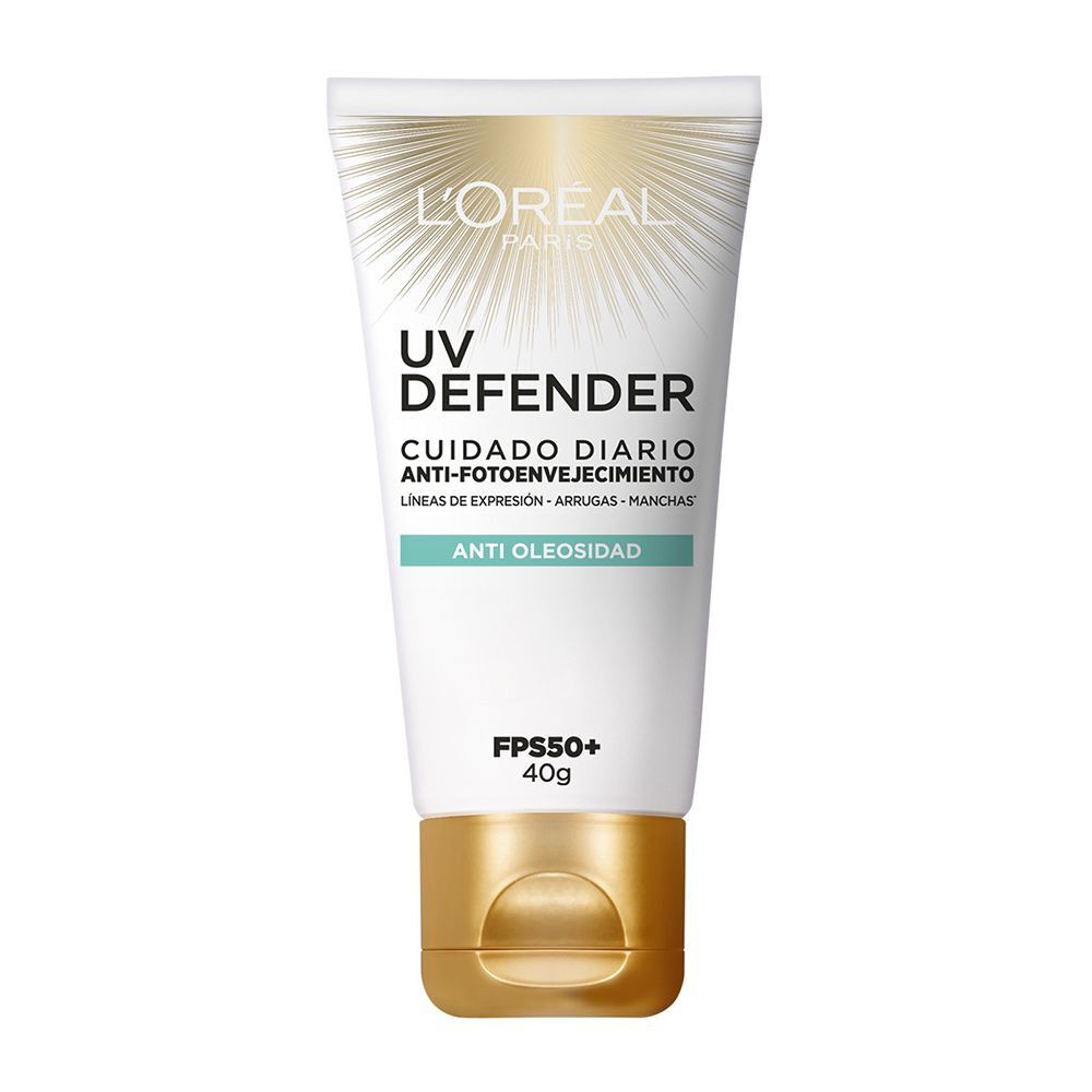 Uv-Defender-Crema-Facial-Anti-Fotoenvejecimiento-Fps50-+-Ácido-Hialurónico-Anti-Brillo-40-grs-imagen-2