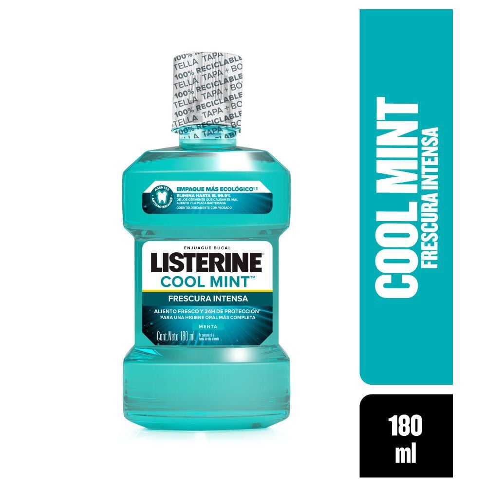 Enjuague Bucal Cool Mint 180 Ml