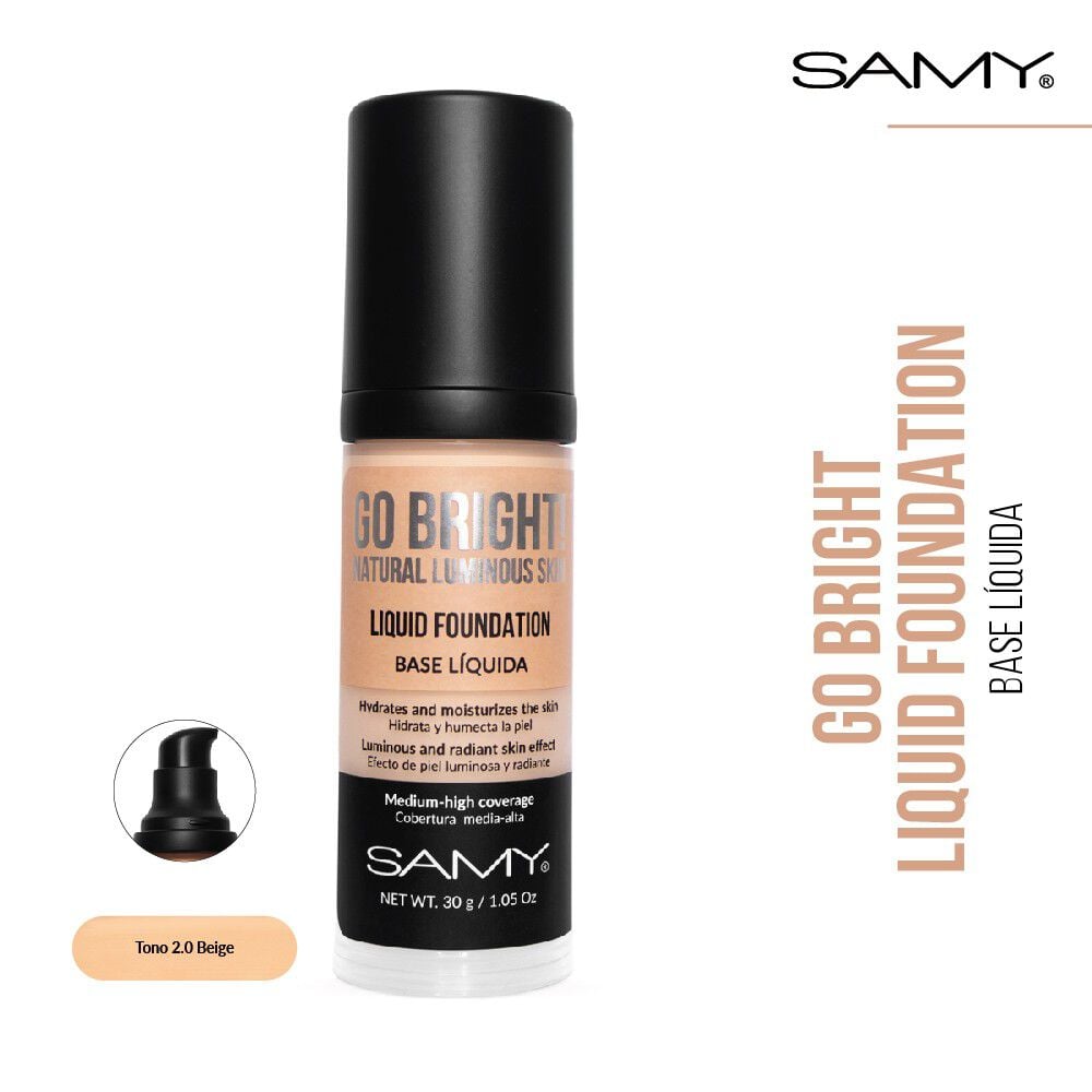 Base Líquida Go Bright 30G 2.0 Beige