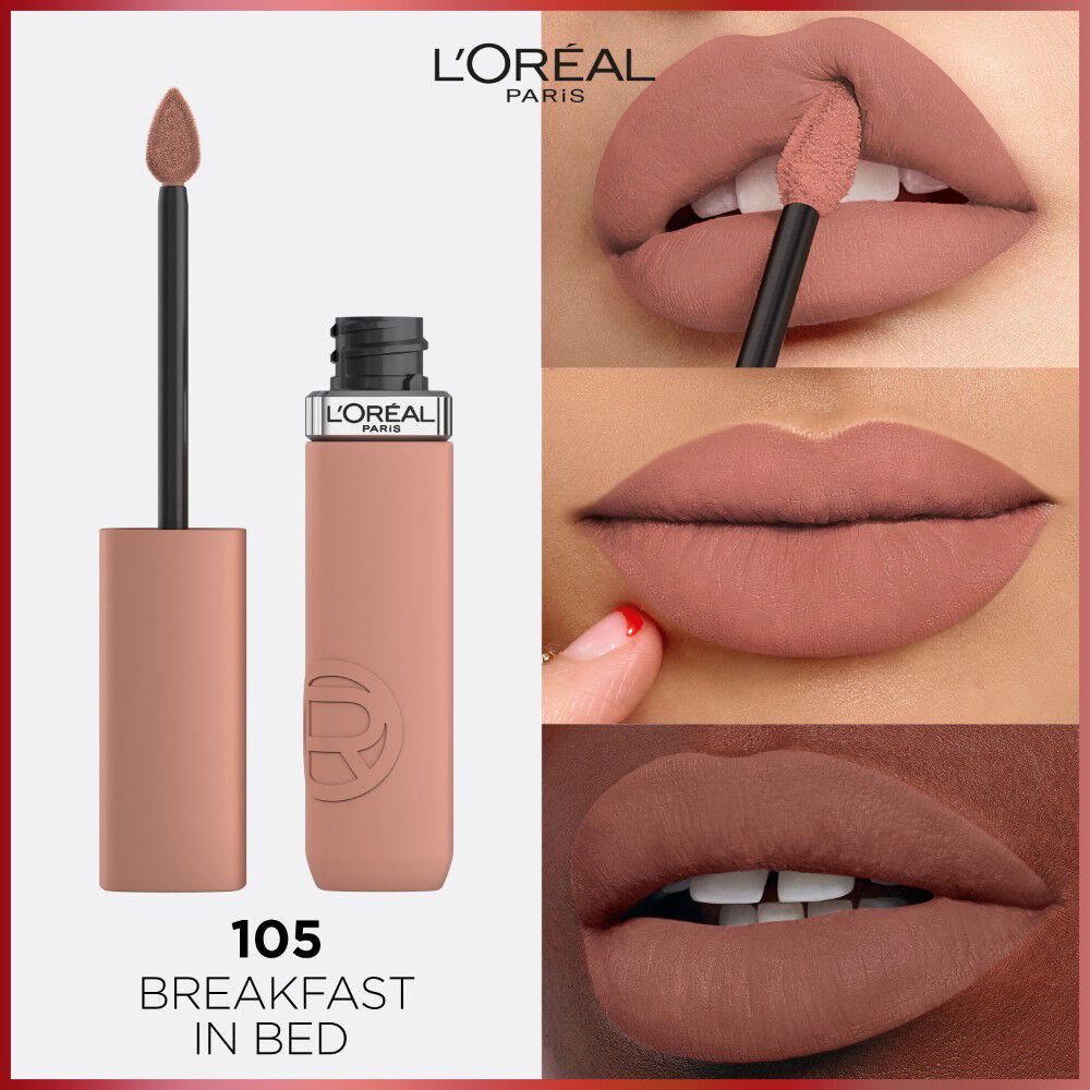 Labial-Líquido-Infallible-Le-Matte-Resistance-105-Breakfast-In-Bed-2.7ml-imagen-3