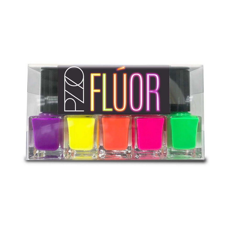Set-Esmaltes-de-Uñas-Flúor-11-mL-X5-imagen-1
