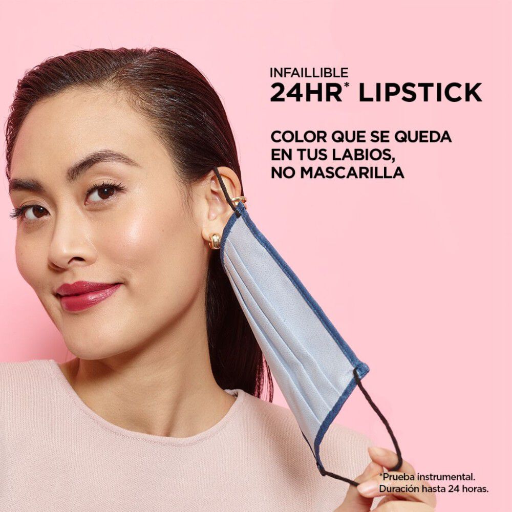 Labial-Infallible-24h-2-Step-Color-101-Everlasting-Paris-imagen-4