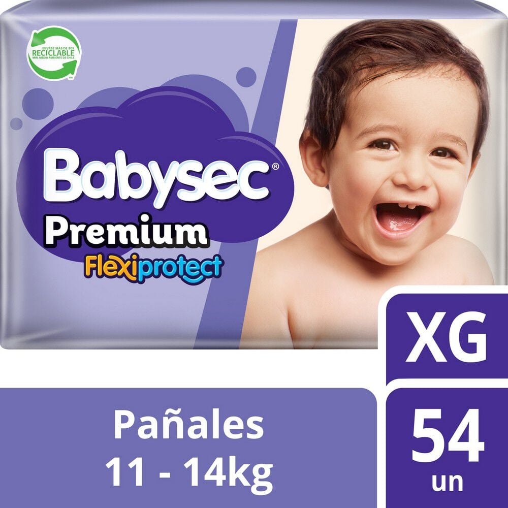 Pañal Premium Flexiprotect XG 54 Pañales