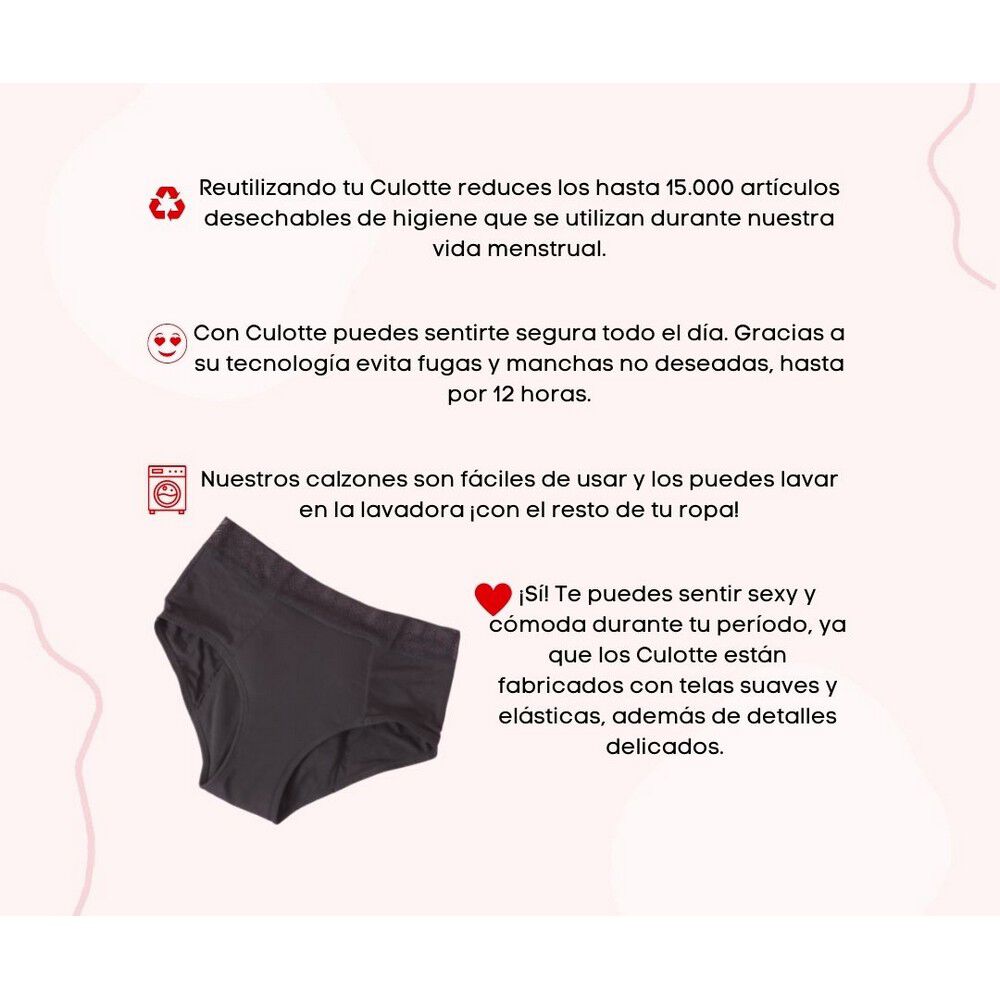 Calzones periodo sales