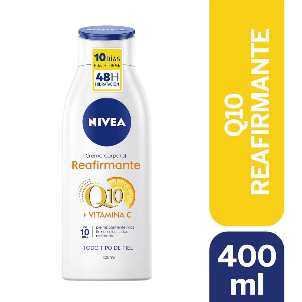 Crema Corporal Reafirmante Q10 400 mL