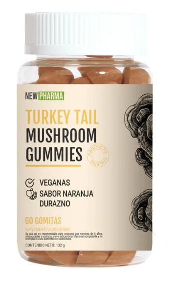 NewPharma Cola de Pavo en Gomitas