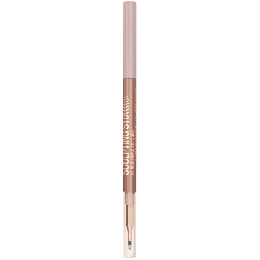 Delineador De Ojos Doble Punta Con Pincel,Sculpting Stix Tono Hazy Taupe