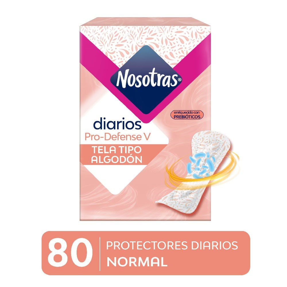 Protectores diarios Pro-defense V 80u