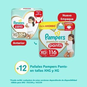Pa&ntilde;ales-Premium-Care-Pants-Talla-XG,-116-Unidades-imagen