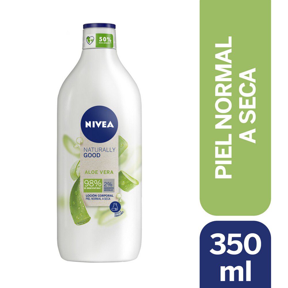 Loción-Corporal-Nivea-Naturally-Good-Aloe-Vera-350-mL-imagen-1