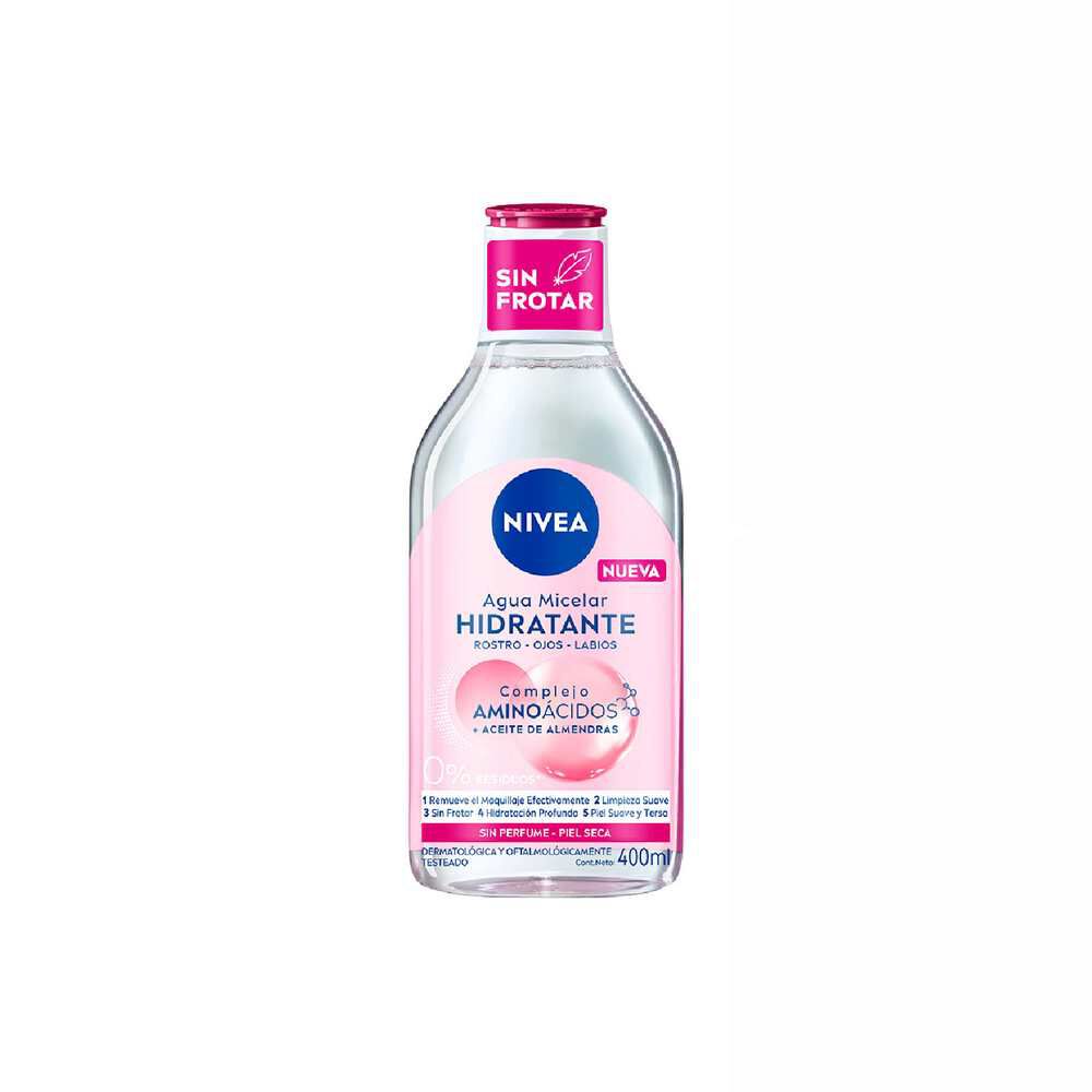 Loción Micelar 4 En 1 Piel Seca 400 mL
