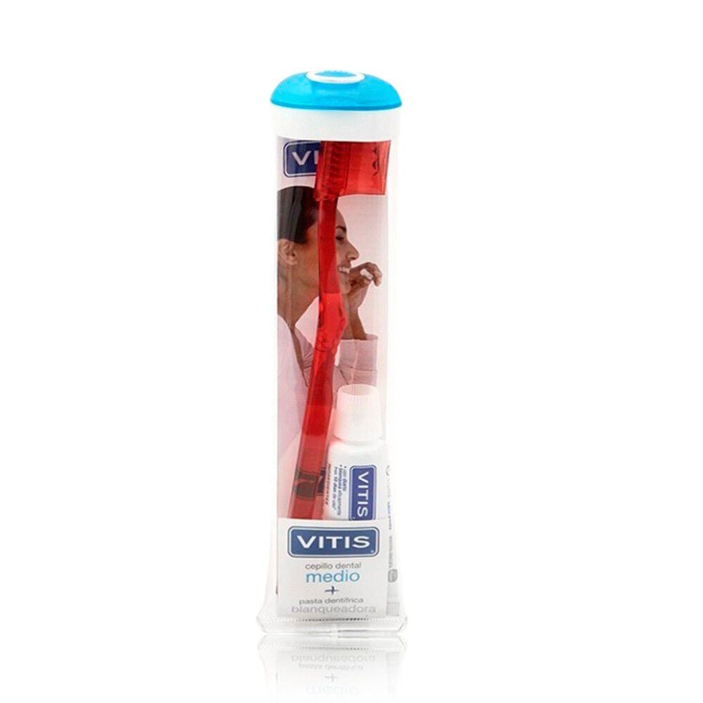 Pack Super 8 Cepillo Medio + Pasta White 15ml