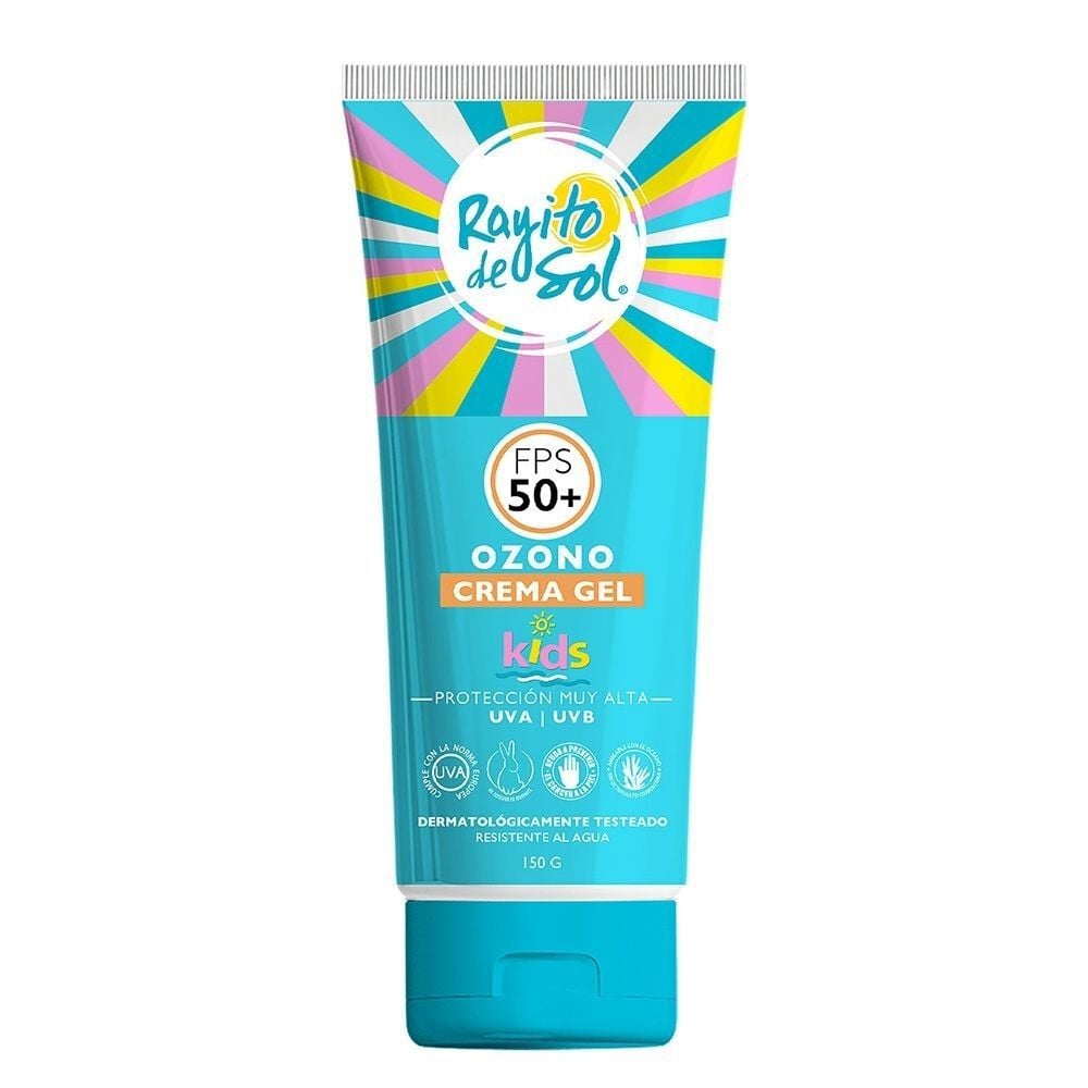 Crema Gel Protectora Ozono Kids Fps 50+ 150g