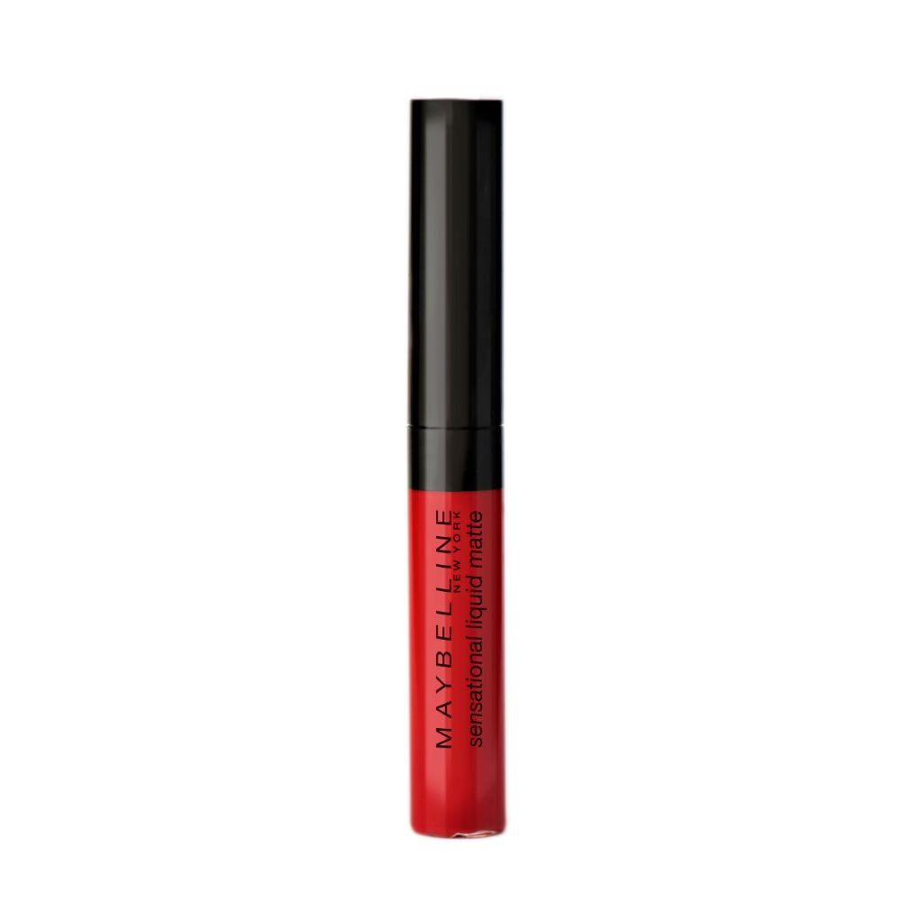 Labial-Liquido-Sensational-Liquid-Matte-Vibrant-Red-6-mL-imagen-2