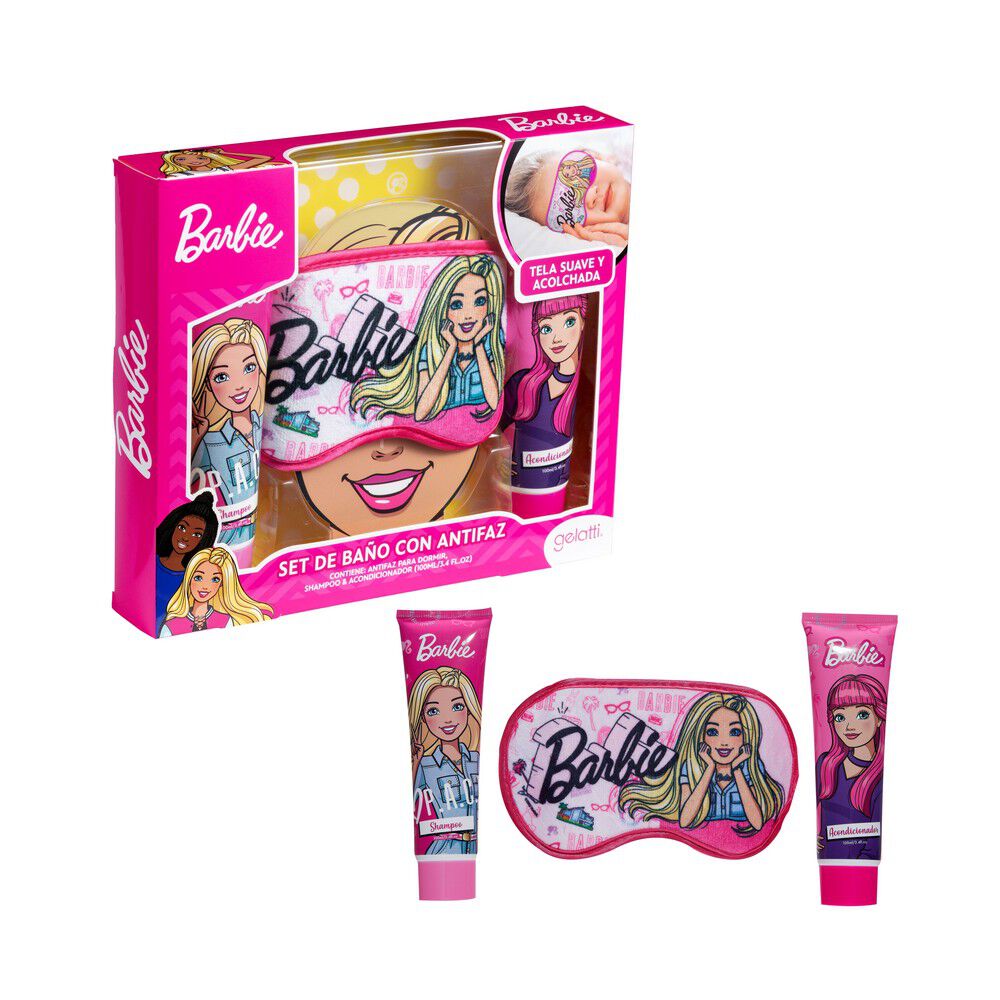 Set-de-Baño-con-Antifaz-Barbie-imagen-2