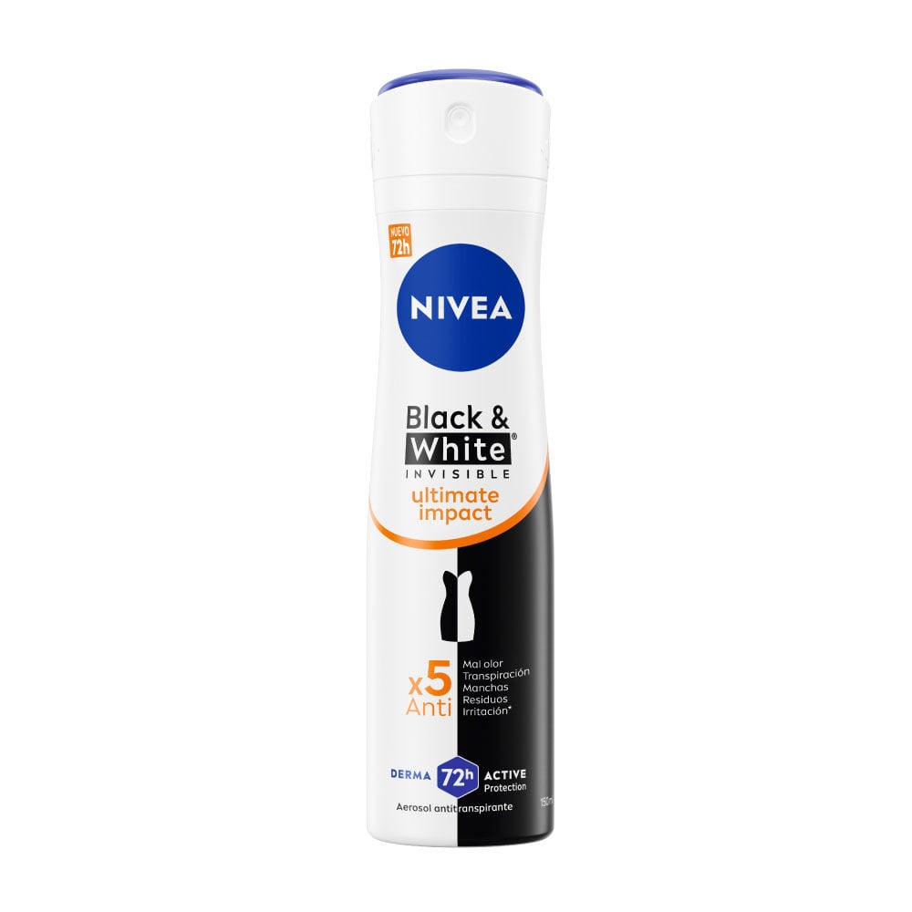 Black & White Ultimate Impact Spray Femenino 150ml