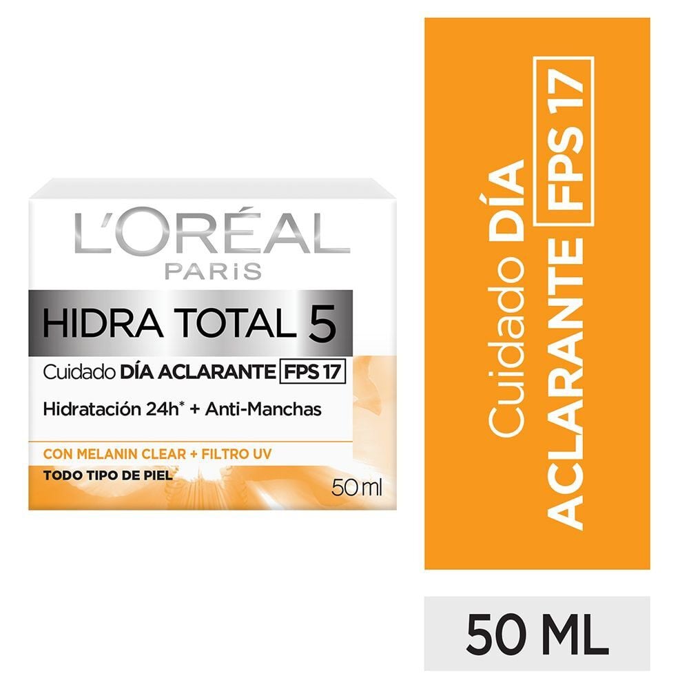 Crema de Día Hidratante Anti-Manchas Hidra -Total 5 50 mL