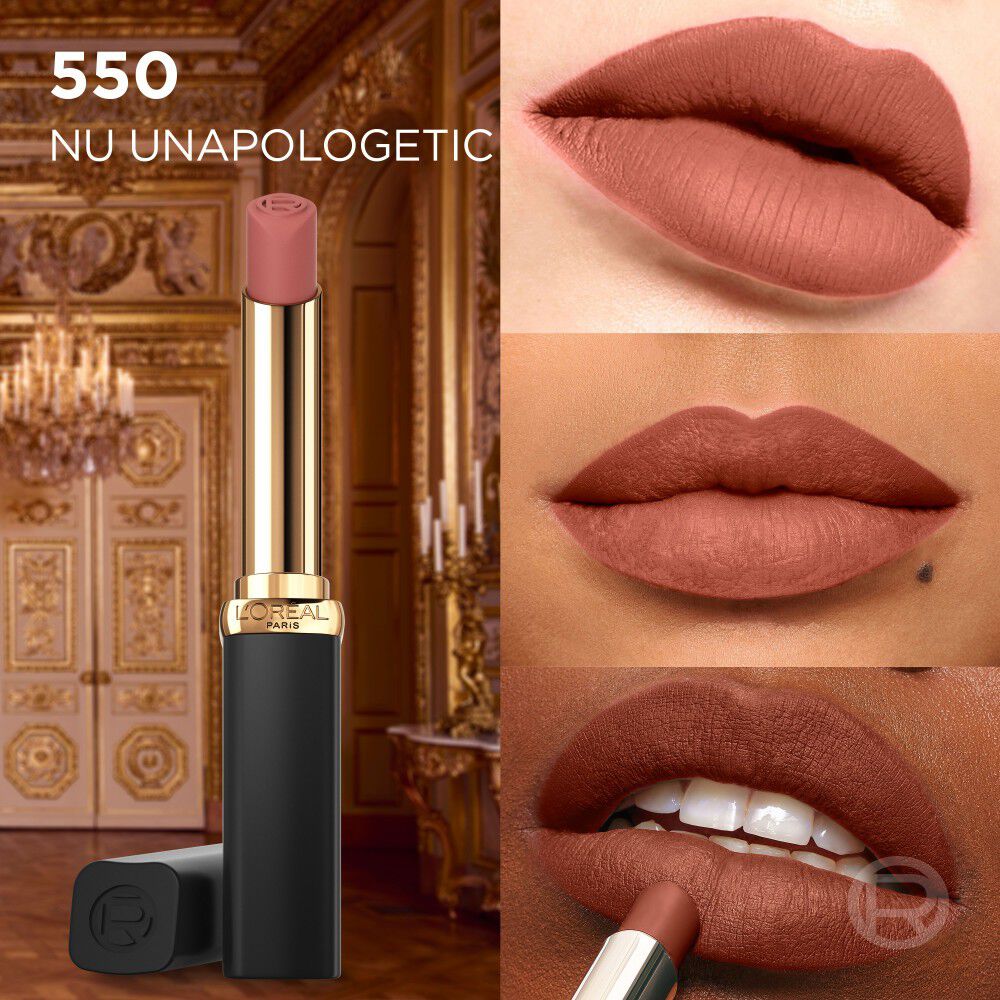 Labial-Color-Riche-Intense-Volume-Matte---550-Le-Nude-Unapologetic-imagen-3