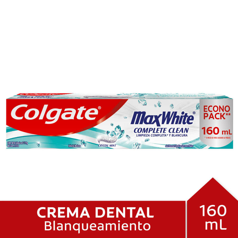 Pasta dental Colgate Max White 160ml