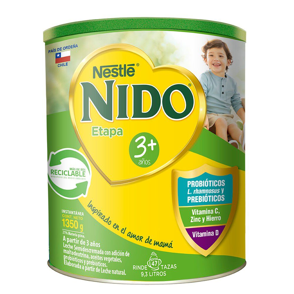 Etapa 3 Leche Infantil Semidescremada en Polvo 1600 gr