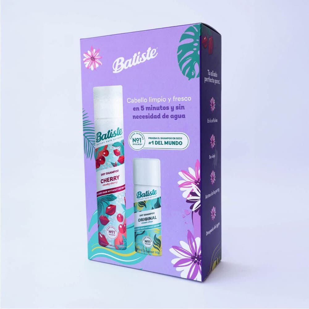 Set Shampoo en seco 200ml + 50ml