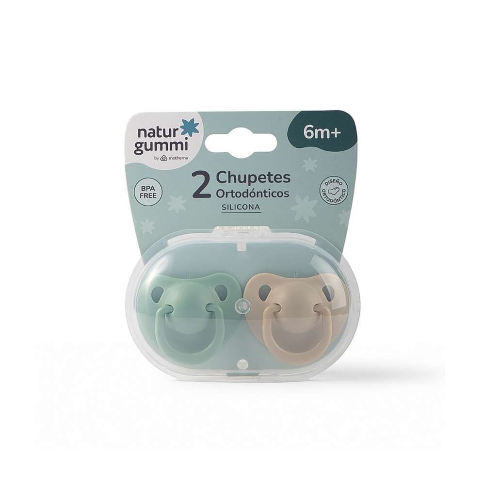 Chupete Silicona  6M+ X2 Niño