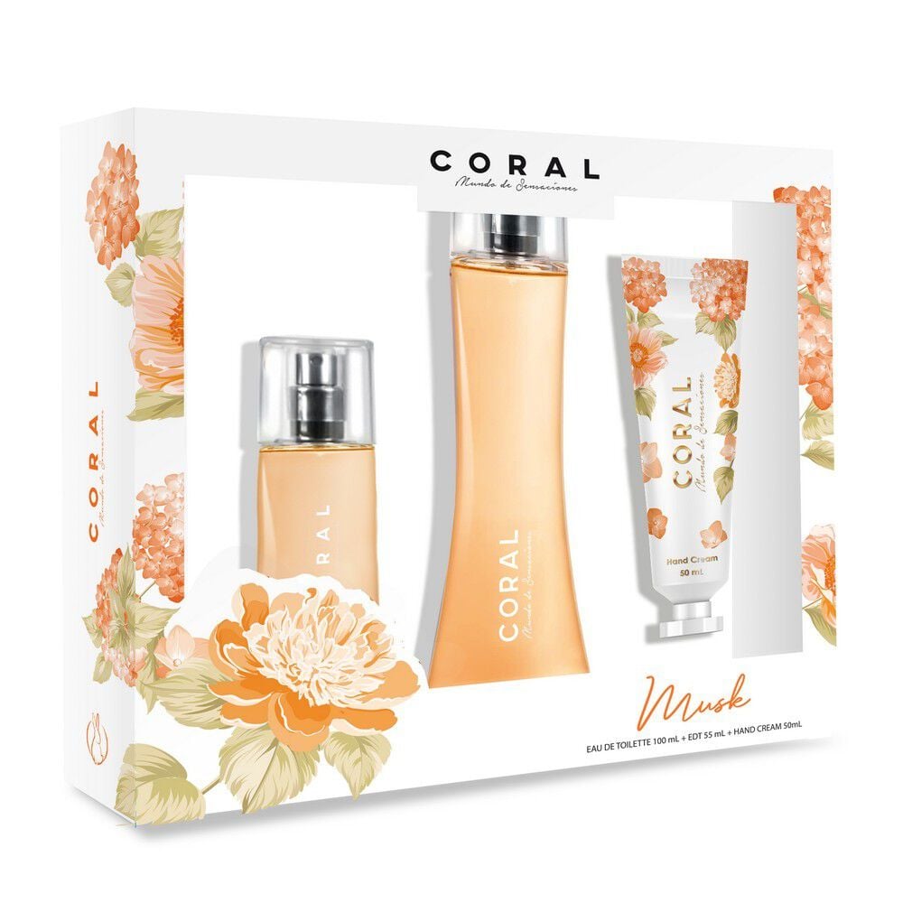 Set Musk 100ml + 55ml Edt + Crema de manos 50ml