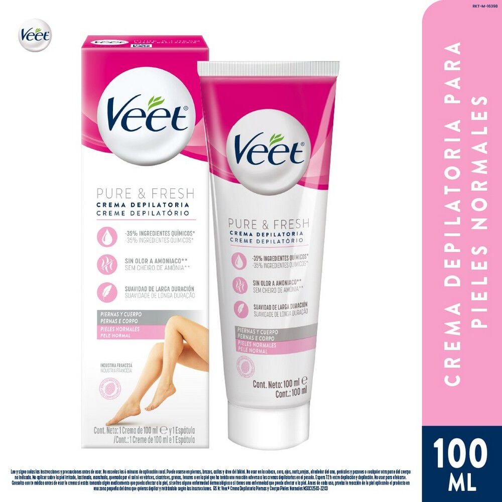Depilación Crema Piel Normal 100 mL