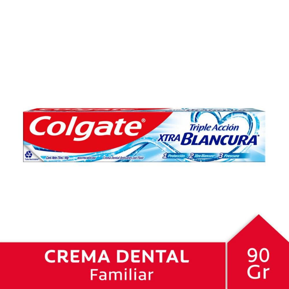 Pasta dental Triple Acción Extra Blancura 75ml
