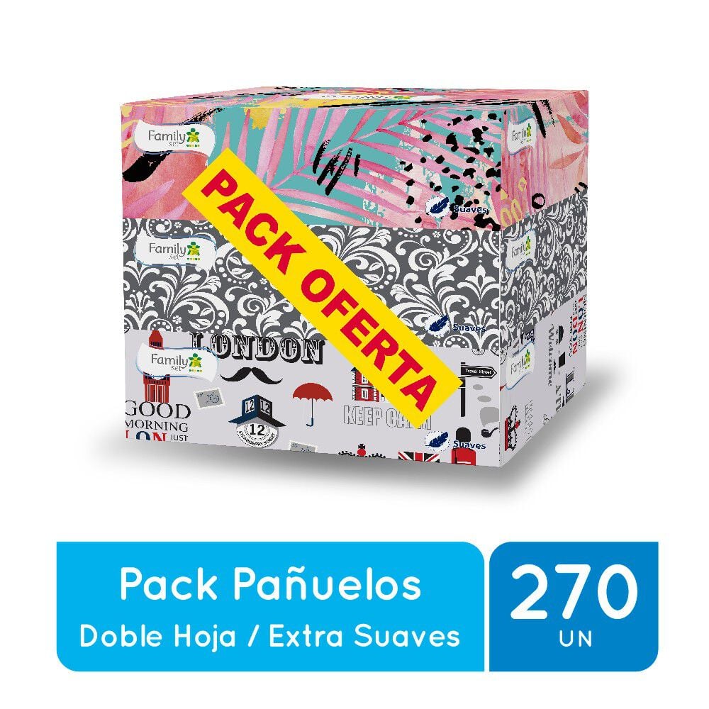 Pack-pañuelos-Desechables-doble-hoja,-3-cajas-de-90-pañuelos-imagen