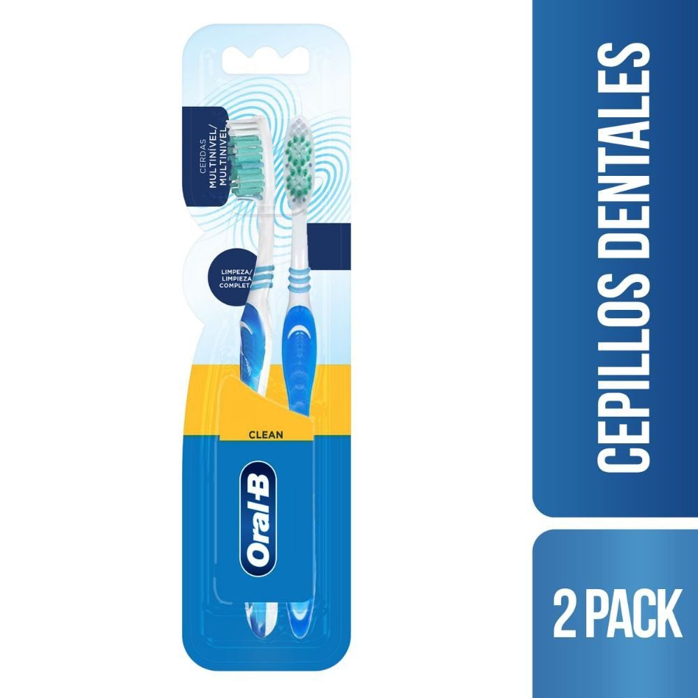 Cepillos dentales Complete Limpieza Profunda  2 pack