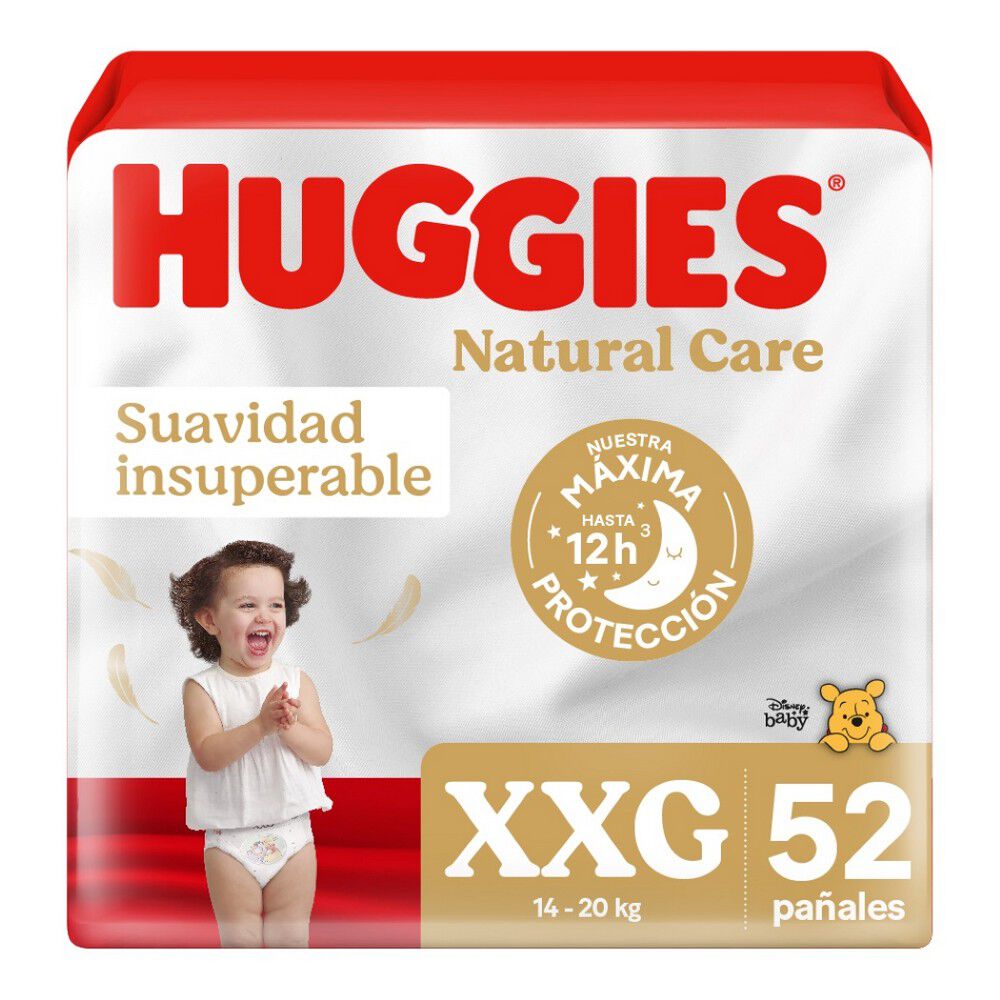 Pañal-Huggies-Natural-Care-XXG-52-unidades-imagen-1
