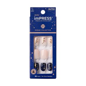 New-Impress-Colección-Zodiaco-Leo-Press-On-Manicure-30-Unidades-imagen