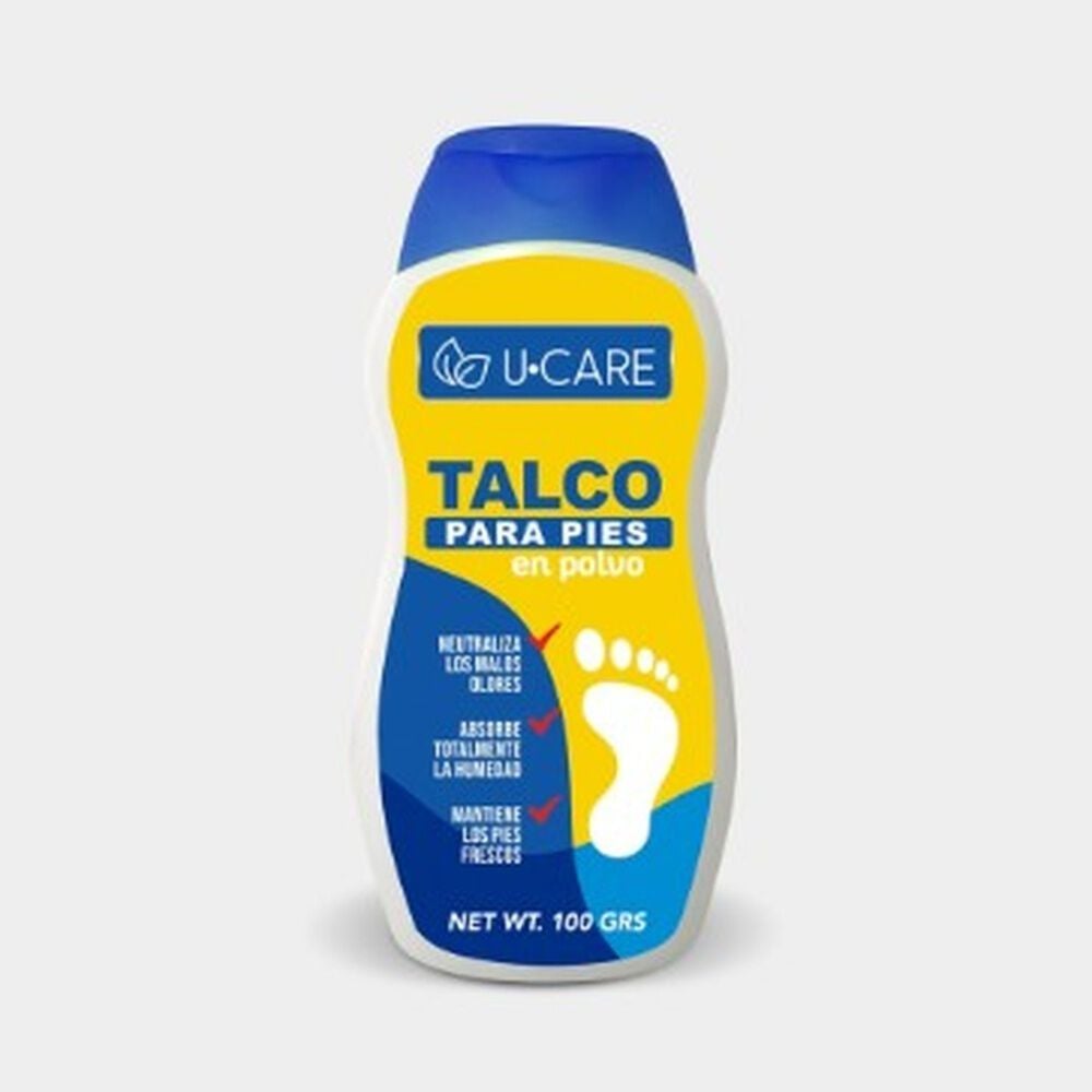 Talco Para Pies En Polvo 100Gr