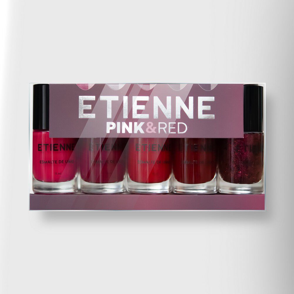 Set Esmaltes Pink & Reds