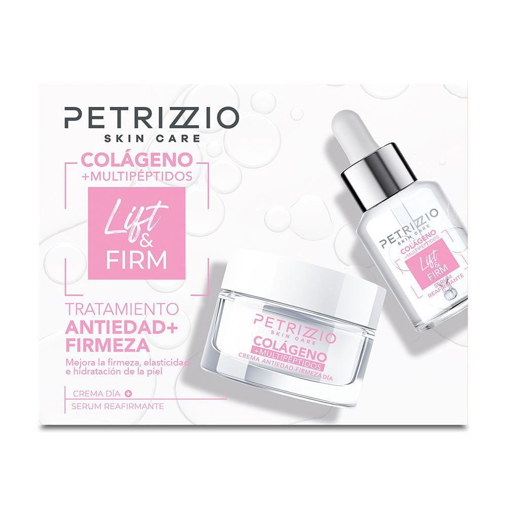 Tratamiento Antiedad Y Firmeza Crema Colágeno + Serum
