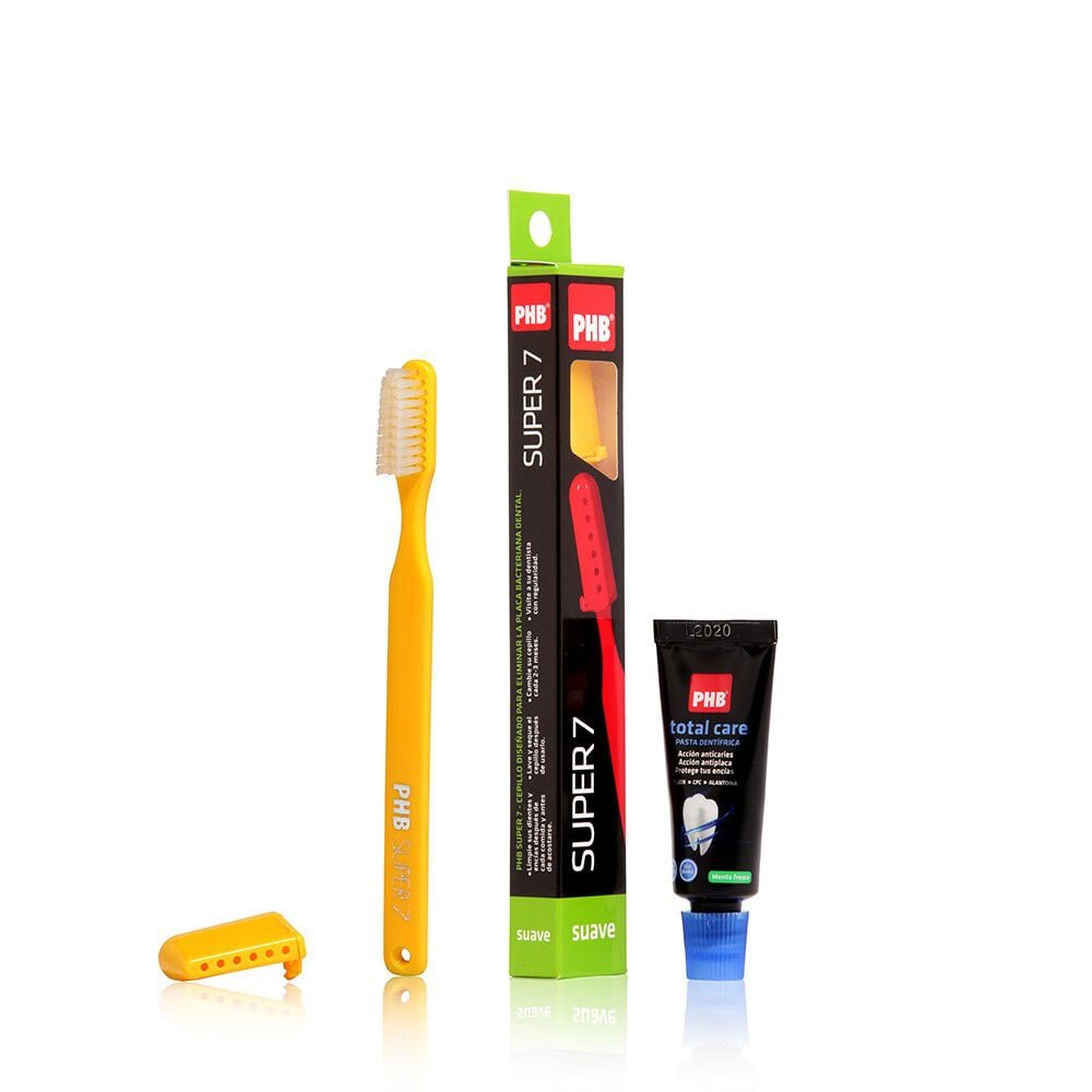 Pack Cepillo Dental Super 7 + Mini Pasta 15 mL