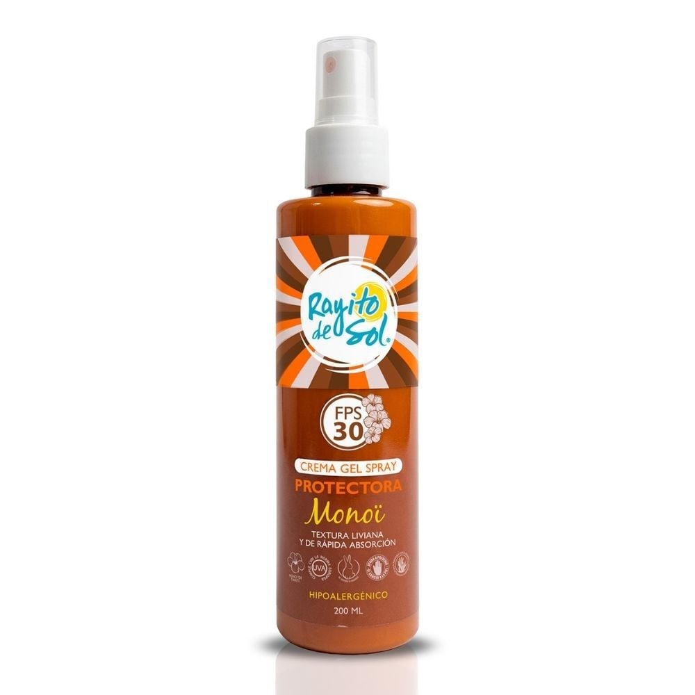 Crema Gel Spray Protectora Monoi FPS 30