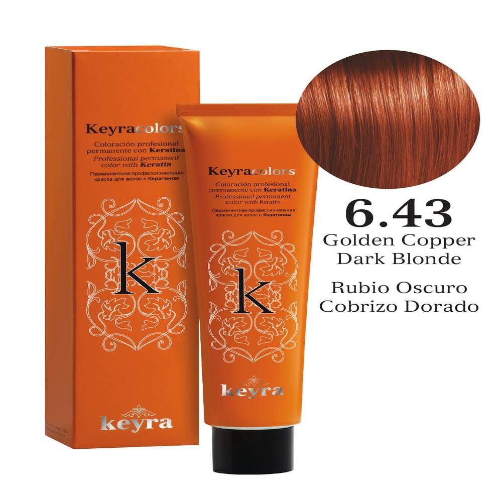 Coloración permanente 6.43 (Hair Color) 100Ml