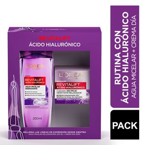 Revitalift-Ácido-Hialurónico-Agua-Micelar-200-mL-+-Crema-Día-50-mL-imagen