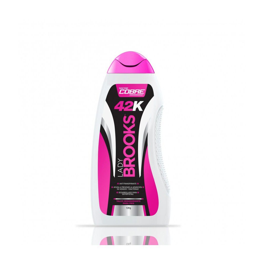 Desodorante para Pies en Polvo Lady 42k Tecno Cobre 120 gr.