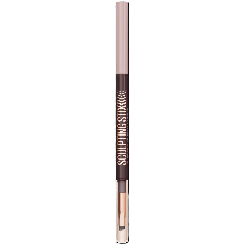 Delineador De Ojos Doble Punta Con Pincel, Sculpting Stix Tono Smooth Espresso