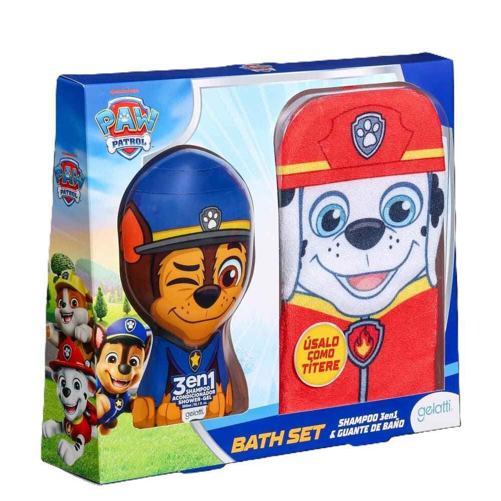 Shampoo 3En1 + Guante Paw Patrol