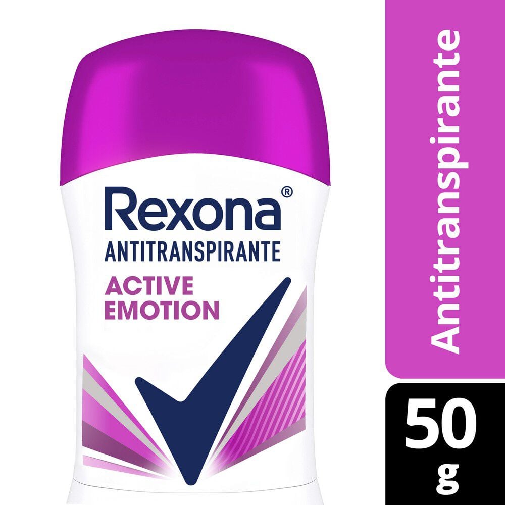 Women Antitranspirante Active Emotion Barra 50 grs