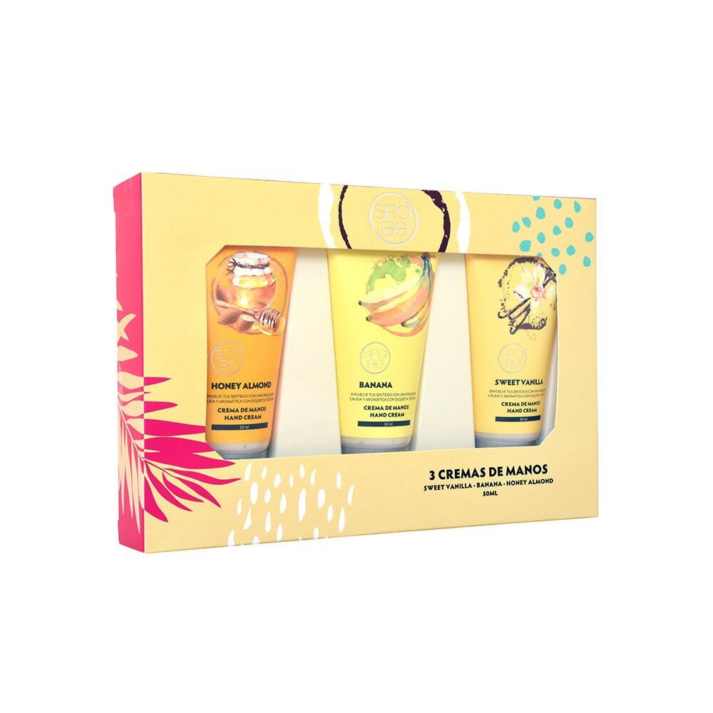 Set 3 Cremas De Manos Vainilla de 50 mL