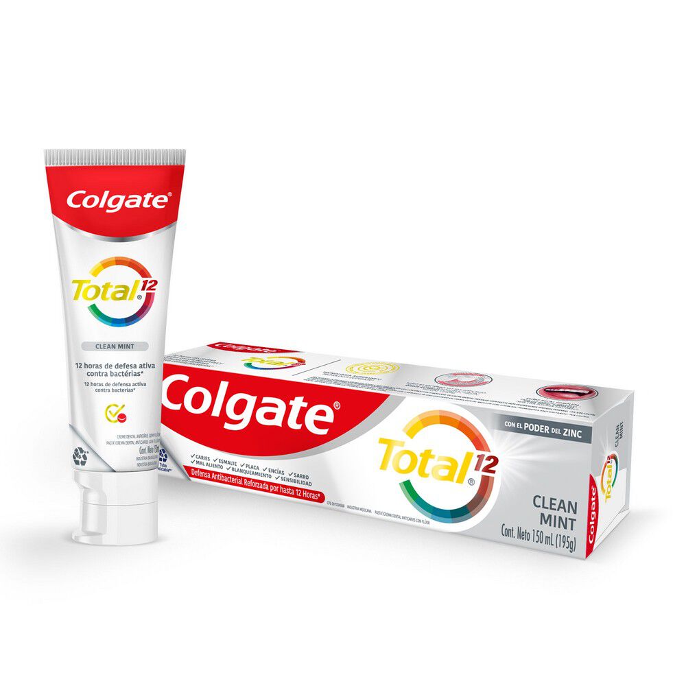Total12-Clean-Mint-Crema-Dental-Anticaries-150-mL-imagen-2