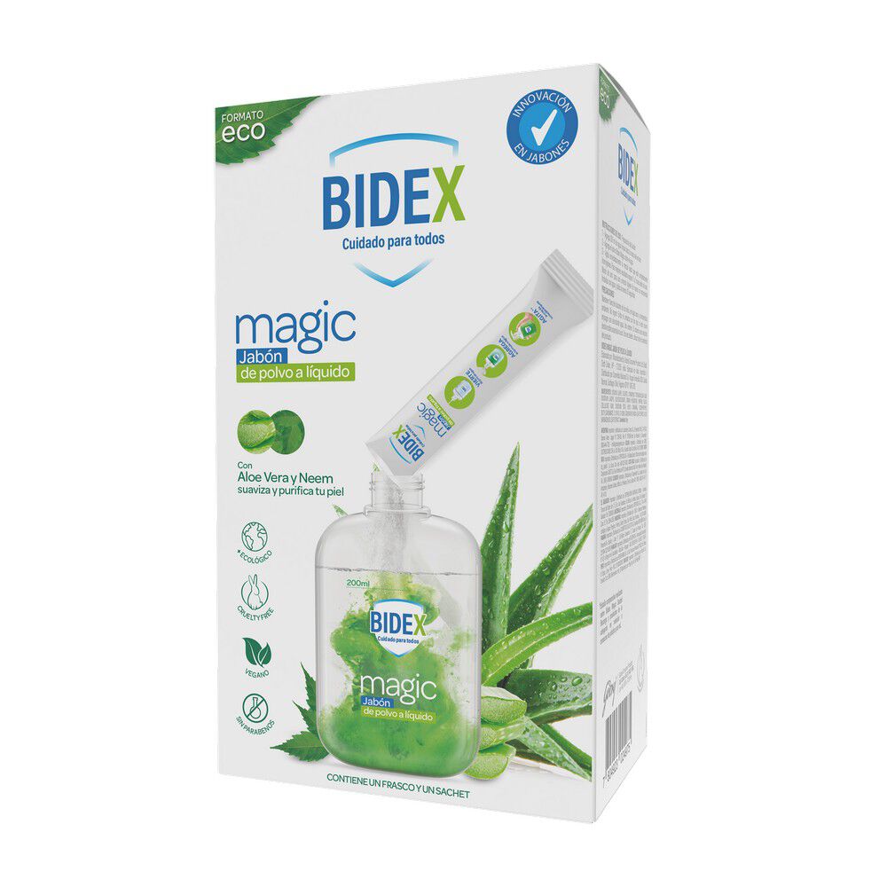 Magic-Jabón-de-Polvo-a-Líquido-Aloe-Vera/Neem-9grs-+-Frasco-imagen